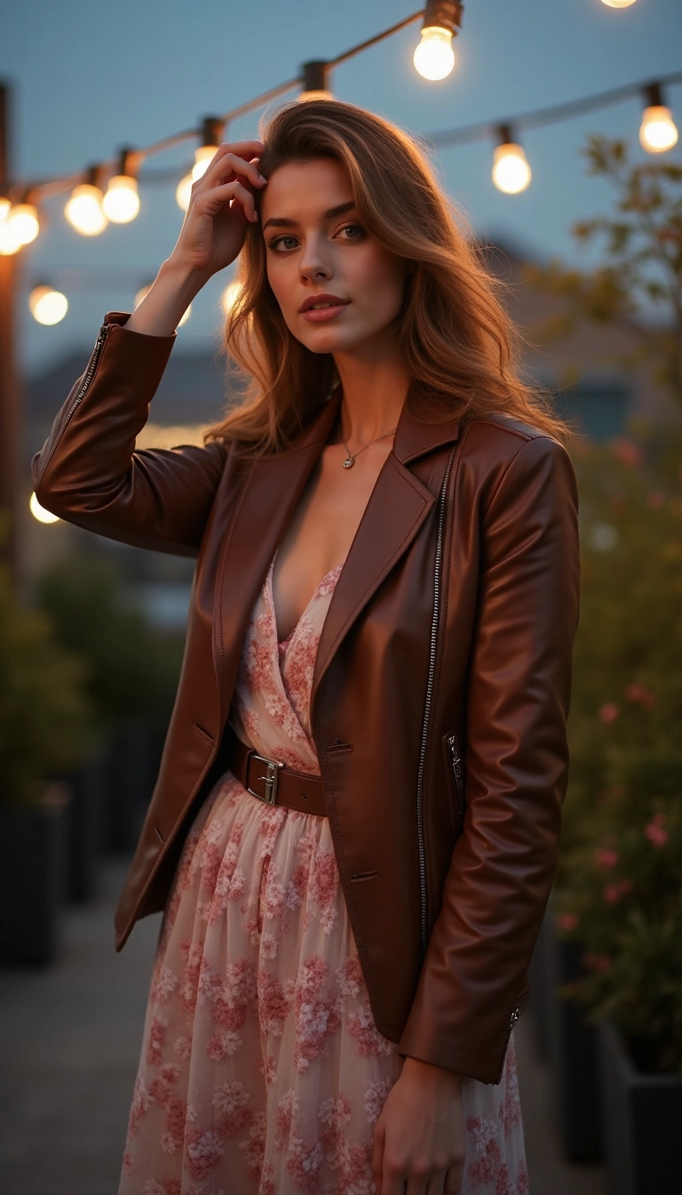 What to Wear Under a Leather Jacket: 27 Ideas + Style Guide