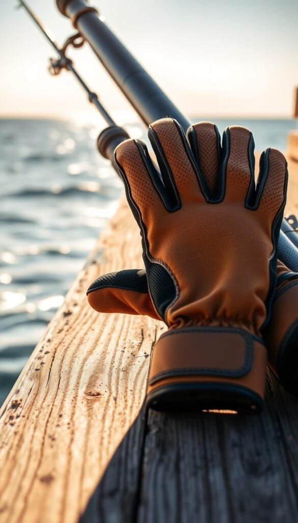 fishing gloves